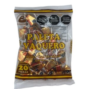PALETA VAQUERO 20PZ 200GR