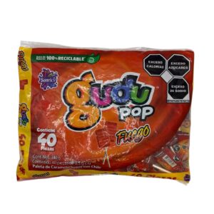 GUDU POP FUEGO 40pz 340g