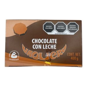 VAQUERO CHOCOLATE CON LECHE 400GR