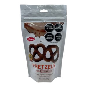 PRETZELS CON CHOCOLATE 130GR