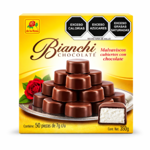 BIANCHI CHOCOLATE CORAZON 50PZ 350GR