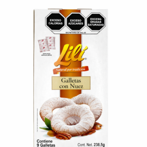 LILI GALLETA DE NUEZ 9 PZ 238;5G