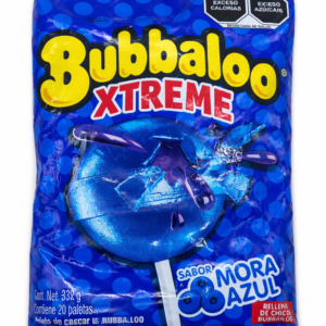 BUBBALO XTREME MORA AZUL 20PZ 332GR