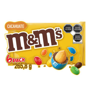 M&MS CACAHUATE  265.8gr