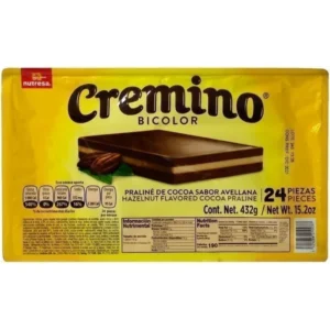 BICOLOR CREMINO AVELLANA  432gr