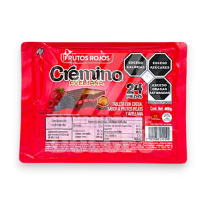 CREMINO AVELLANA FRUTOS ROJOS  408gr