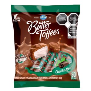 BUTTER TOFFEES CHOKKO MINT 300gr