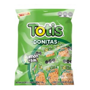 TOTIS DONITAS LIMON Y SAL 25PZ