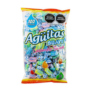 AGUITAS CARAMELO SUAVE 100PZ 400g