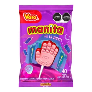 MANITA DE LA SUERTE VERO PALETA  40PZ 560g