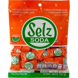 SELZ SODA ANAHUAC SABOR LIMON 100PZ 420g