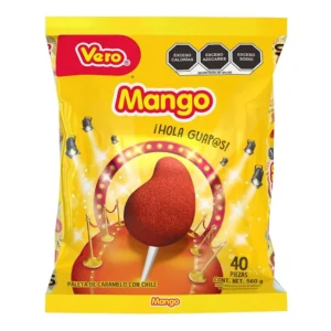 PALETA DE MANGO  VERO 40PZ 560g
