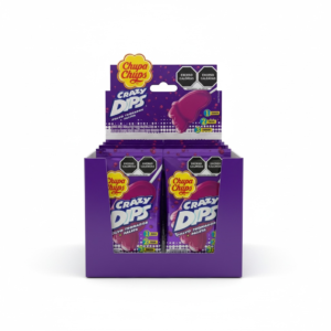 CHUPA CHUPS CRAZY DIPS UVA 10PZ 120GR