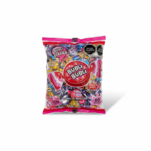 BUBLI BUBLI CHICLE BOMBA 60PZ 324g