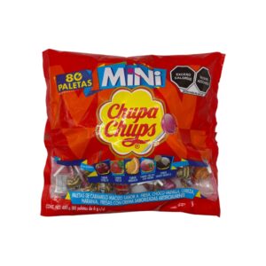 CHUPA CHUPS MINI 80pz 480gr