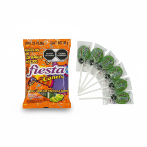 FIESTA CANELS  LIMON 20PIEZAS 80GR