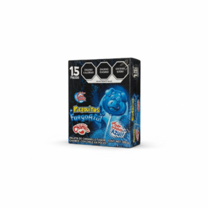 PUERQUITOS FUEGO AZUL 15PZ 270GR