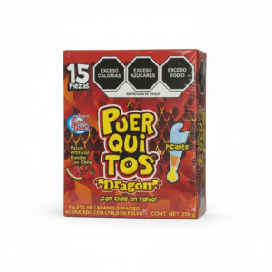PUERQUITOS DRAGON 15PZ 270GR